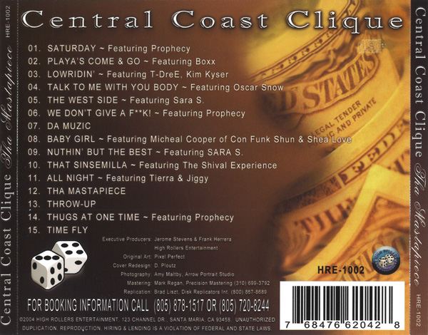 Central Coast Clique - Tha Mastapiece Chicano Rap